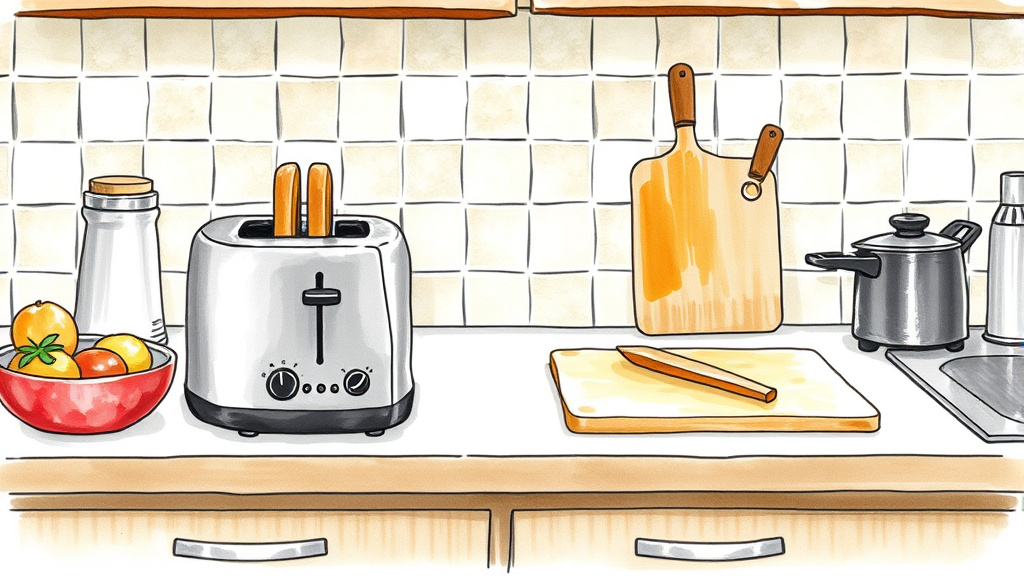 Kitchen setup with dedicated gluten-free preparation areas to prevent cross-contact